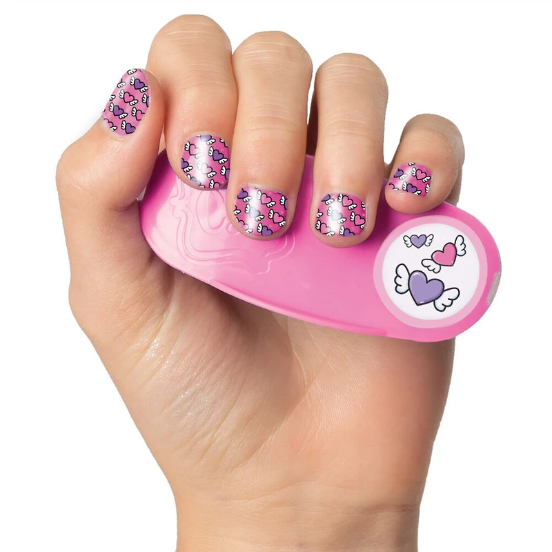 Cool Maker, recharge de coffret de motifs Love Story GO GLAM, décorez 50 ongles avec la machine GO GLAM Nail Stamper