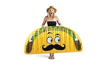Big Mouth Giant Taco Pool Float - English Edition