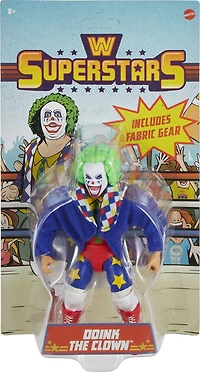 WWE Superstars Figurine articulée et accessoires Doink the Clown