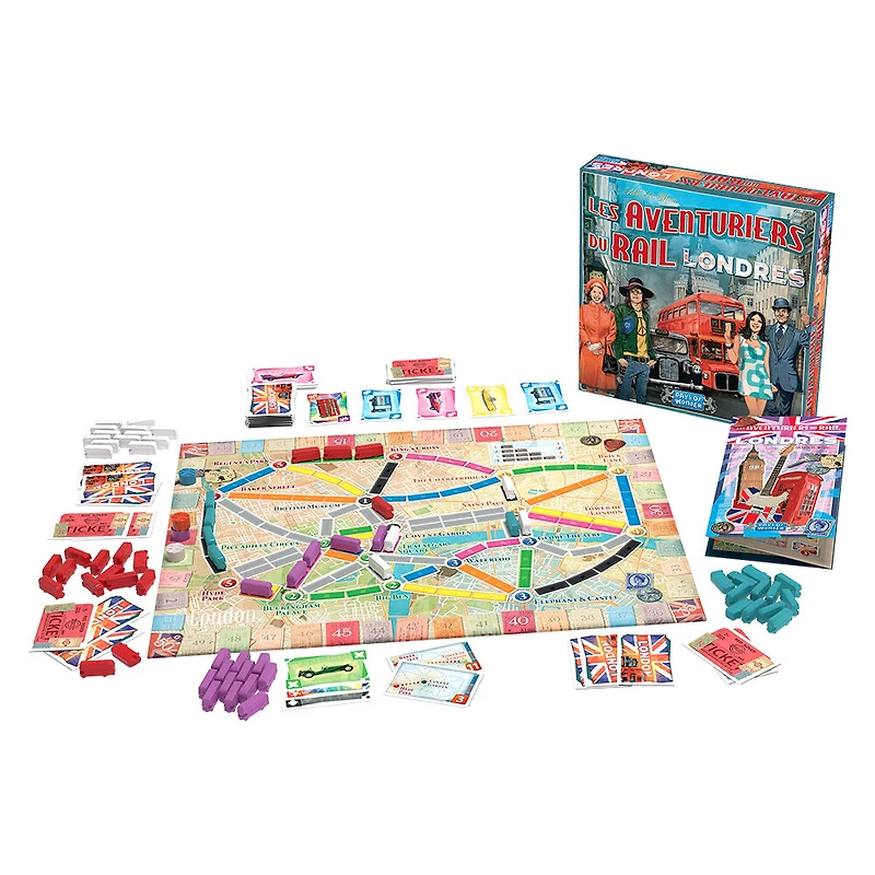 Days Of Wonder - Ticket To Ride - Express - Paris - Anglais