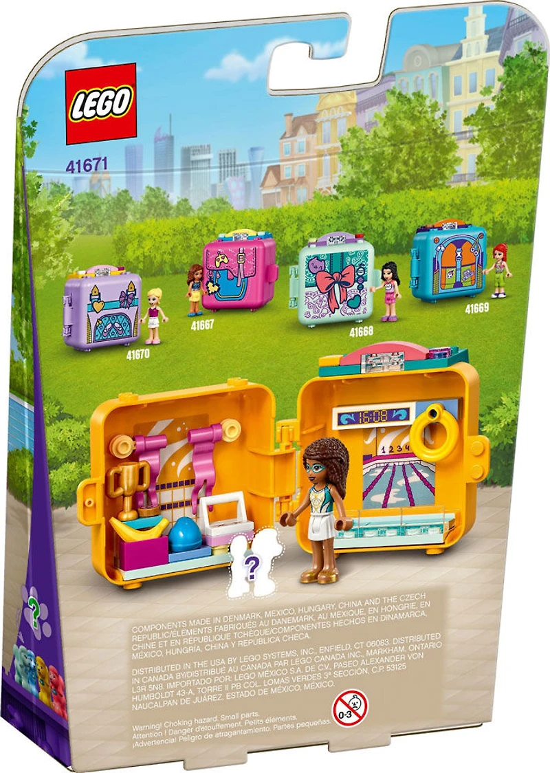 LEGO Friends Le cube de natation d'Andréa 41671 (59 pièces)