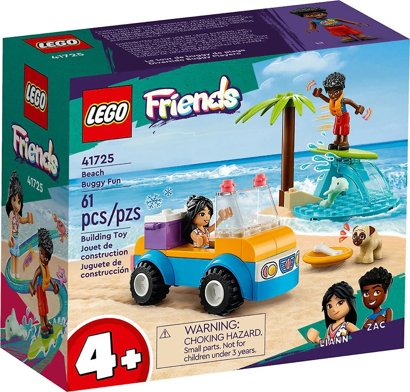 LEGO Friends Le tour de buggy de plage 41725 Ensemble de jeu de construction (61 pièces)
