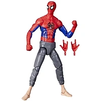 Marvel Legends Series Spider-Man: Across the Spider-Verse (Part One) Peter B Parker 6-inch Action Figure, 2 Accessories