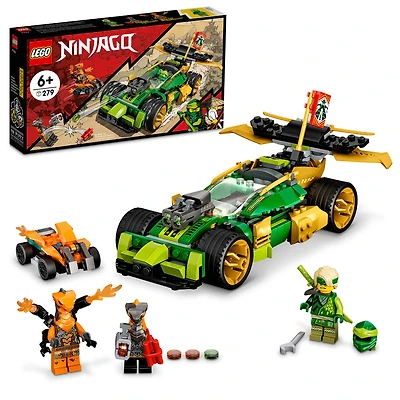 LEGO NINJAGO La voiture de course EVO de Lloyd 71763 Ensemble de construction (279 pièces)