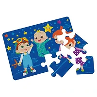 CoComelon, 12-Piece Jigsaw Puzzle JJ & Friends Animals Educational Musical Netflix YouTube Show in Tin Box Package