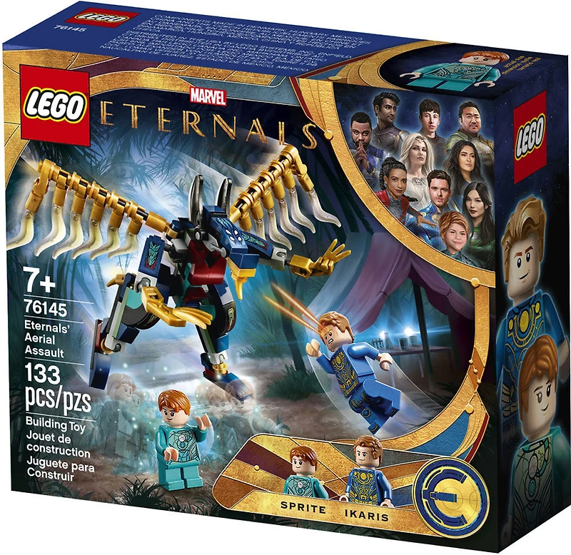 LEGO Super Heroes L'attaque aérienne des Éternels 76145 (133 pièces)