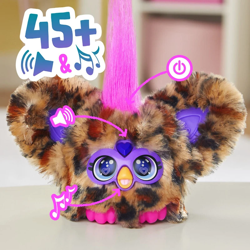 Furby Furblets Chee-Chee Cheetah Mini Plush Toy