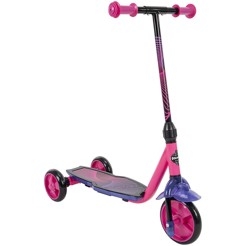 Huffy Neowave - Trottinette lumineuse à 3 roues - Rose - Notre exclusivité