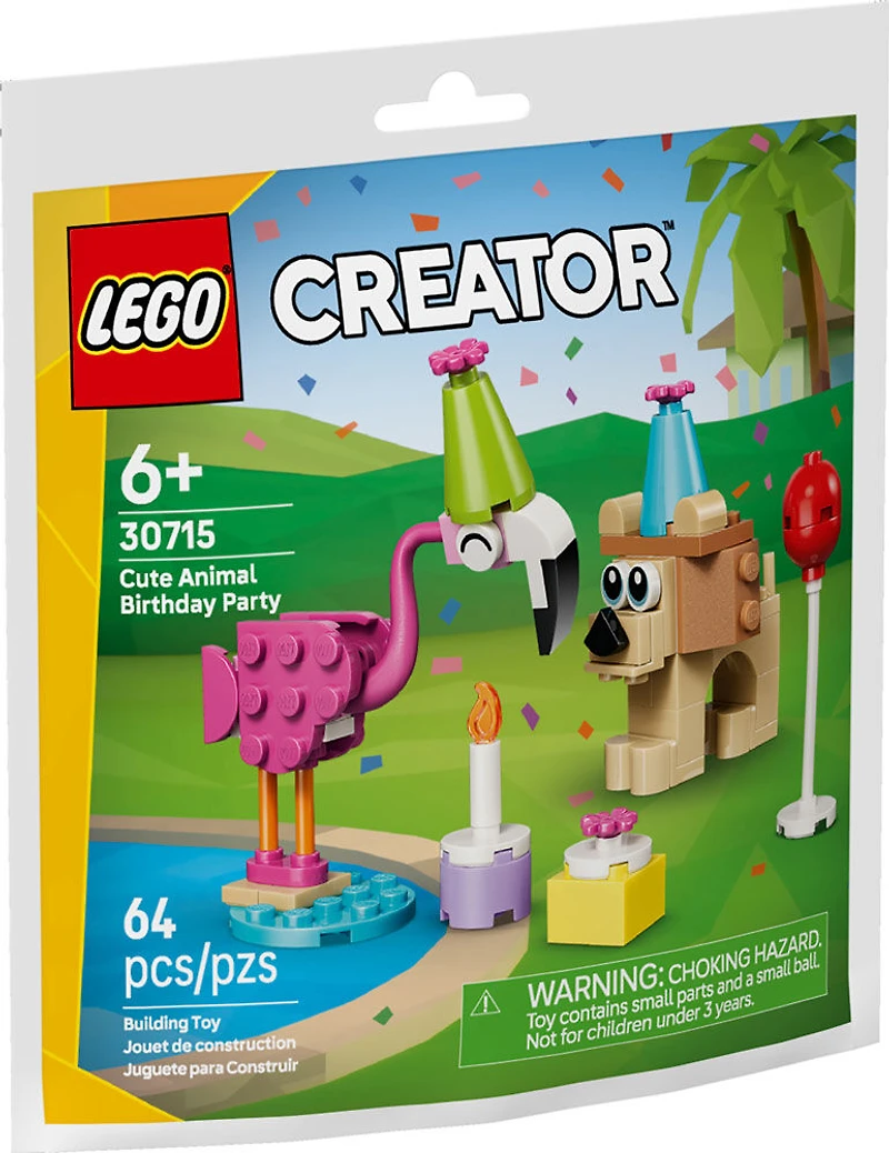 LEGO Creator La fête d'anniversaire des animaux mignons 30715