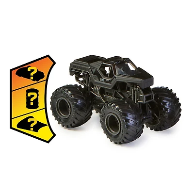 Monster Jam, Monster truck Soldier Fortune Black Ops officiel, véhicule en métal moulé, série Legacy Trucks, échelle 1:64