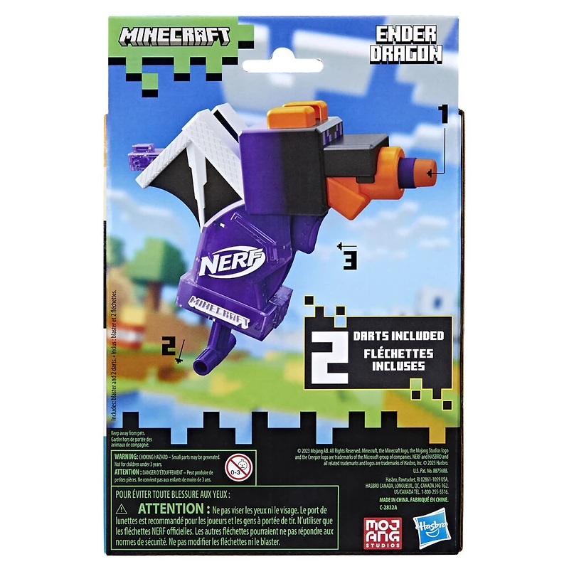 Nerf MicroShots Minecraft Ender Dragon