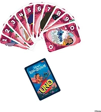 UNO Disney's Lilo and Stitch, jeu de cartes pour enfants, famille