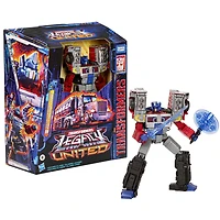 Transformers Generations Legacy United, figurine G2 Universe Laser Optimus Prime classe Leader