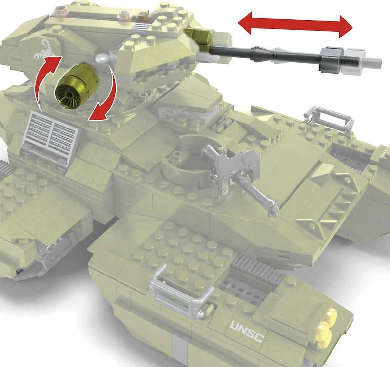 Mega - Halo - Le Combat du Scorpion de l'UNSC