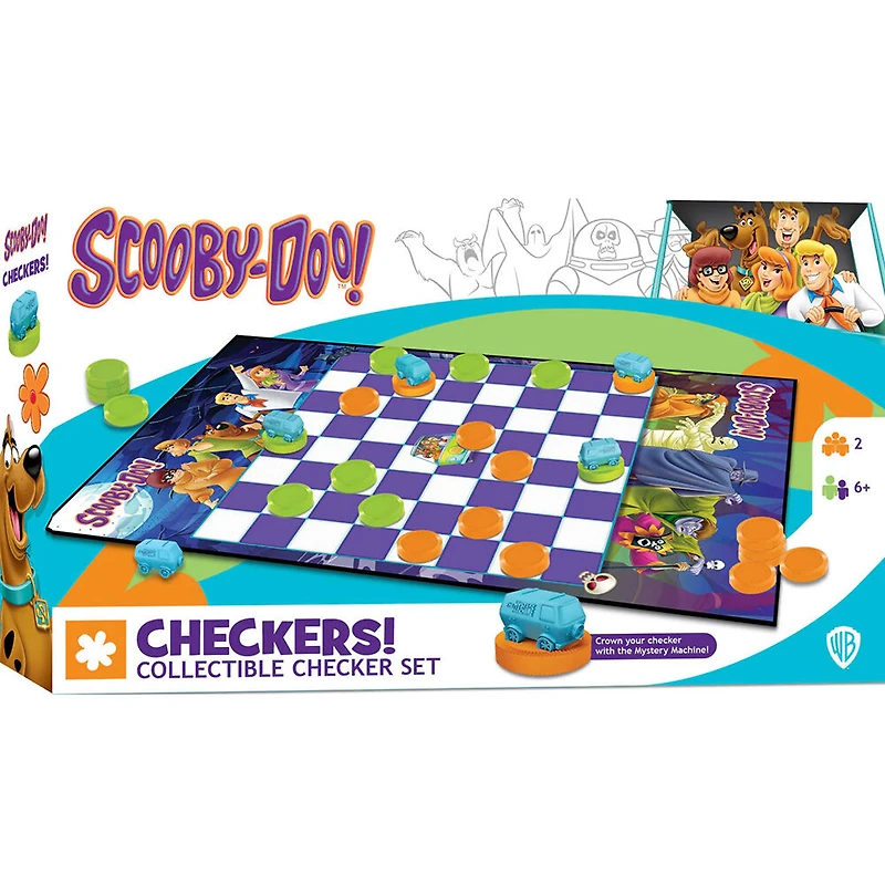 Masterpieces Puzzle Company Scooby-Doo! jeu de dames - Édition anglaise