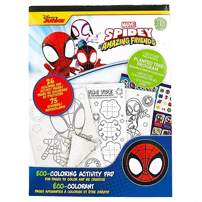 greenre Marvel Amazing Spidey Eco-Medium Colouring Pad
