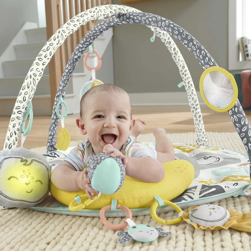 Fisher-Price - Tapis d'activités Snugamonkey Go Bananas