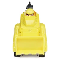 PAW Patrol, Véhicule Rubble en métal moulé True Metal à collectionner, Série Sea Patrol à l'échelle 1:55