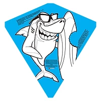 X Kites - Color-Me-Kite - Shark