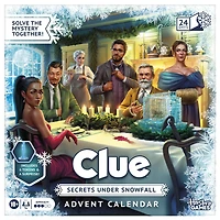 Clue Advent Calendar: Secrets Under Snowfall - English Edition