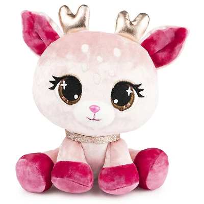 GUND P.Lushes Designer Fashion Pets, Lissa Doemi, biche en peluche de luxe douce et élégante, rose et or, 15,2 cm