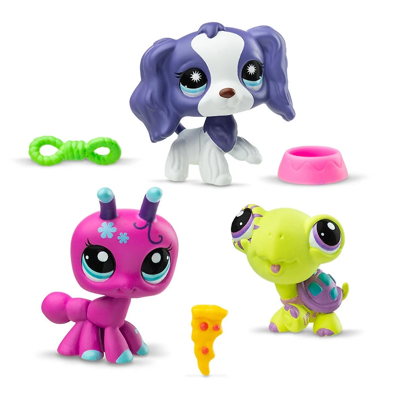 Trios d'animaux Littlest Pet Shop S3 - Animaux de basse-cour