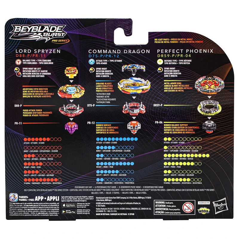 Beyblade Burst Pro Series Collection Créatures Mythiques - Notre exclusivité