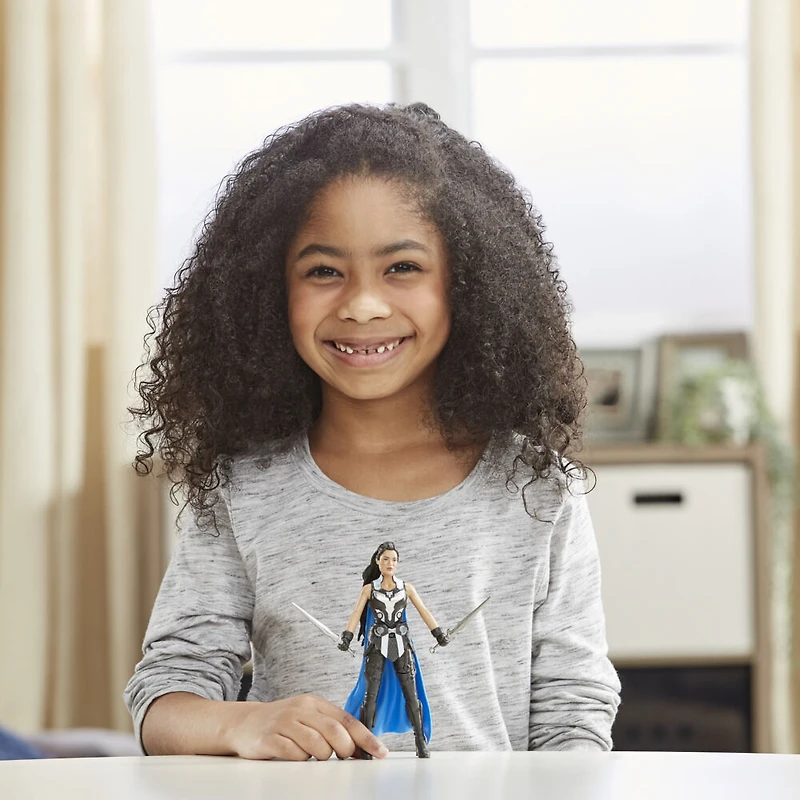 Marvel Studios' Thor: Love and Thunder King Valkyrie Toy, 6-Inch-Scale Deluxe Action Figure