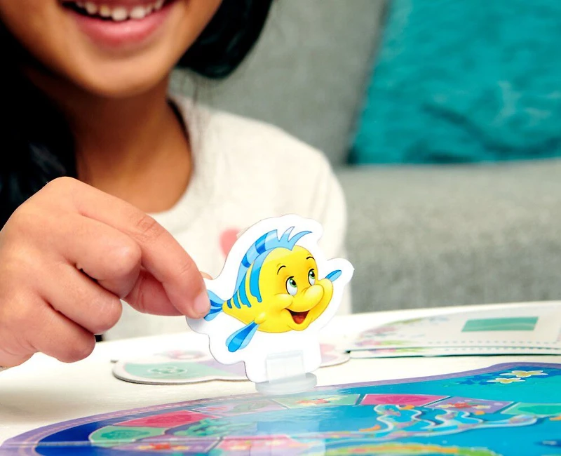 Disney Princess, Charming Sea Adventure Board Game Little Mermaid Toys Featuring Ariel and Friends Fun Game for Family Game Night