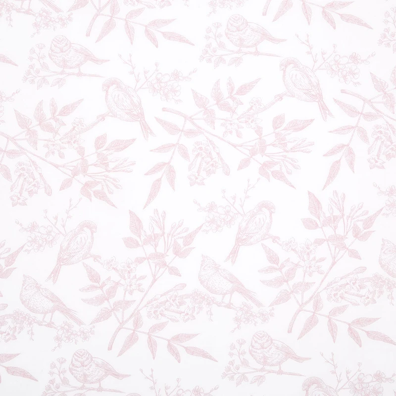 Drap De Coton Tissé - Fleurs S'Épanouissent 2Pk