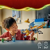 LEGO NINJAGO Le Combat de Riyu, le Dragon Ninja, Jouets de Ninja, Jouet de Construction avec 4 Figurines 71855