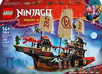 LEGO NINJAGO Le QG du Temple des Ninjas, Ensemble de Construction de Jouet avec 6 Figurines Incluant Cole 71848