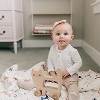 Red Rover - Cotton Muslin Quilt - Little Unicorns
