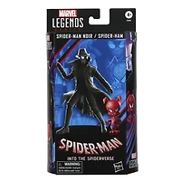 Marvel Legends Series Spider-Man, figurine Spider-Man Noir et Spider-Ham 60e anniversaire de 15 cm, 2 accessoires - Notre exclusivité
