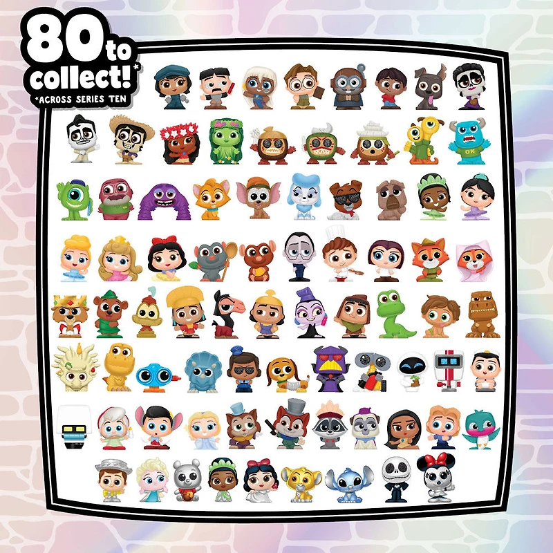 Disney Doorables NEW Mini Peek Series 10, Collectible Blind Bag Figures, Styles May Vary