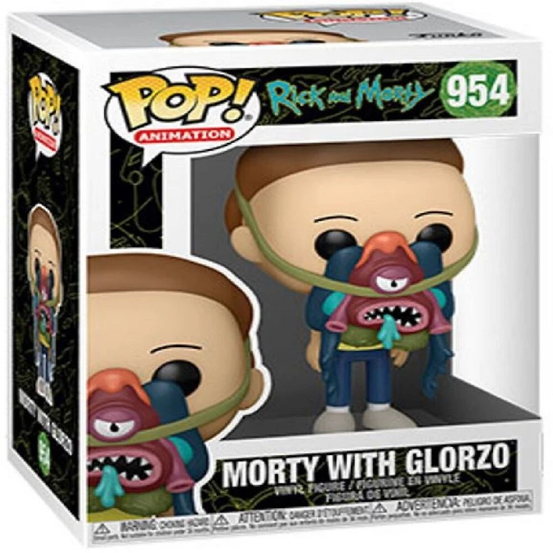 Funko POP! Animation: Rick & Morty - Morty with Glorzo