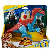 Imaginext - Jurassic World - Therizinosaurus et Owen
