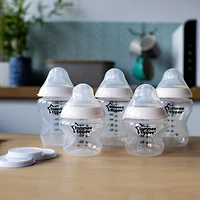 Tommee Tippee 1st Bottle Solution, Baby Bottle Gift Set | Anti-Colic, Breast-like Nipples, Travel Lids
