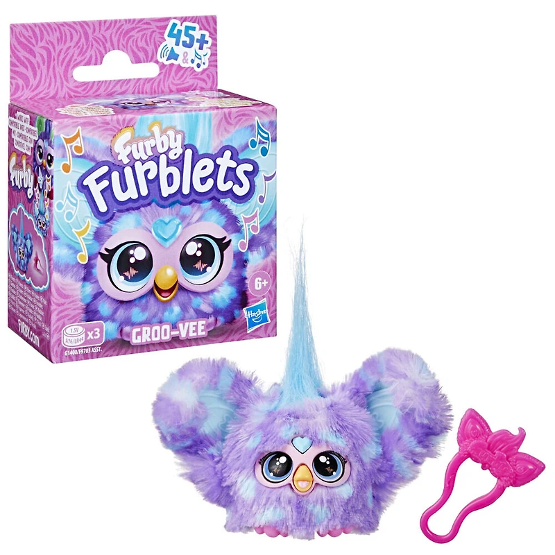 Furby Furblets Groo-Vee, mini peluche électronique