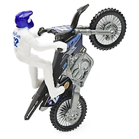 Supercross, Authentic Shane McElrath 1:24 Scale Die-Cast Motorcycle with Rider Figure