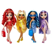 Poupée Rainbow High Swim & Style Skyler (bleue) de 11 po (28 cm)