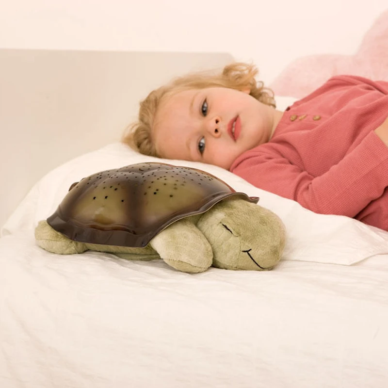 Twilight Turtle Classique Moka de Cloud b Veilleuse Constellations Tortue en Peluche