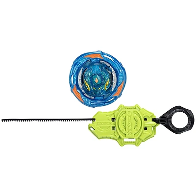 Beyblade Burst QuadStrike Whirl Knight K8 Spinning Top Starter Pack,Battling Game Top Toy Set with Launcher