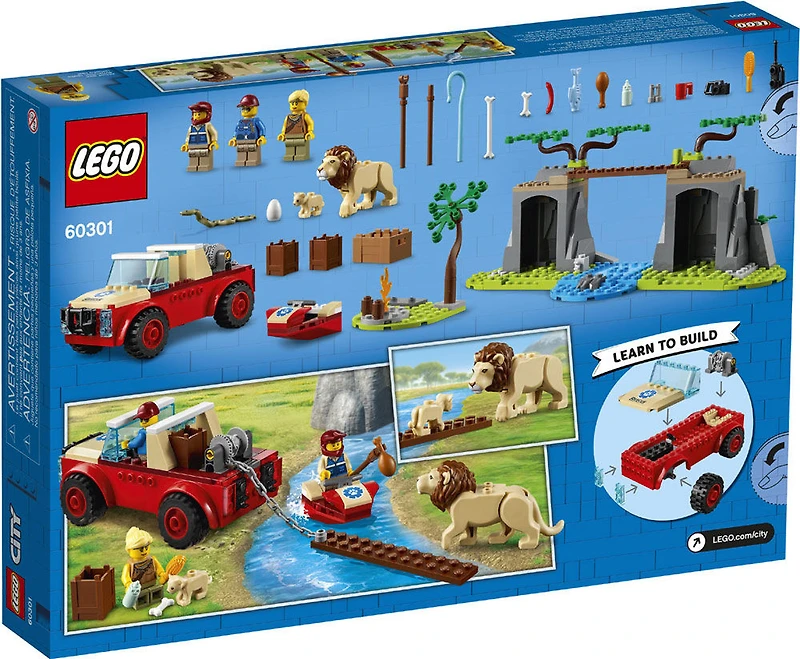 LEGO City Wildlife Rescue Off-Roader 60301 (157 pieces)