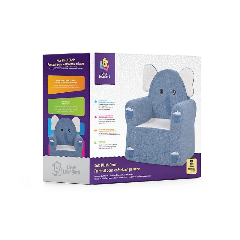 Little Loungers Fauteuil pour enfants en peluche