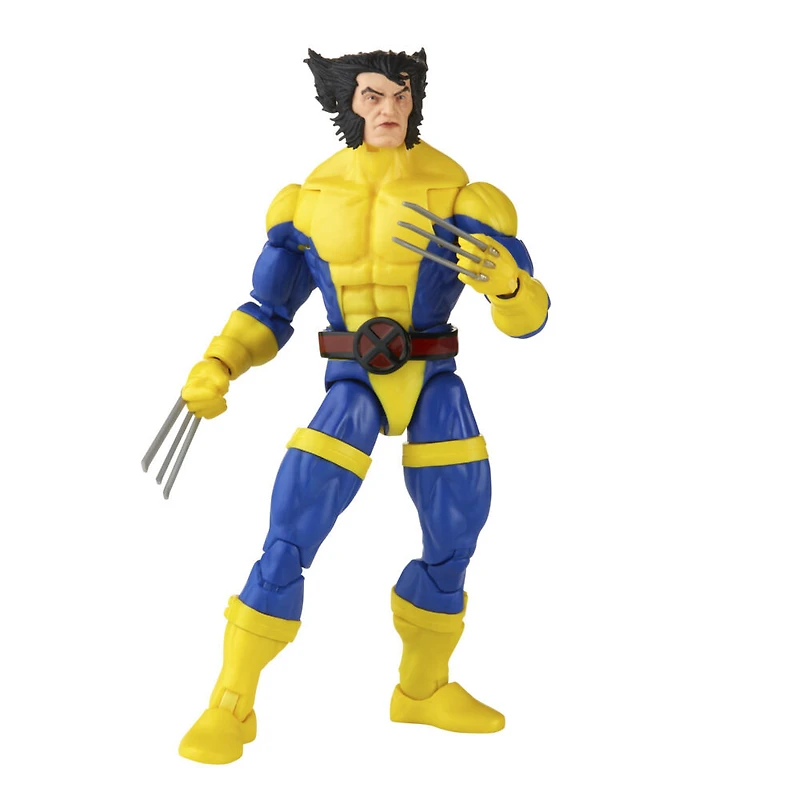 Marvel Legends Series X-Men, figurine articulée Wolverine classique de 15 cm, 3 accessoires