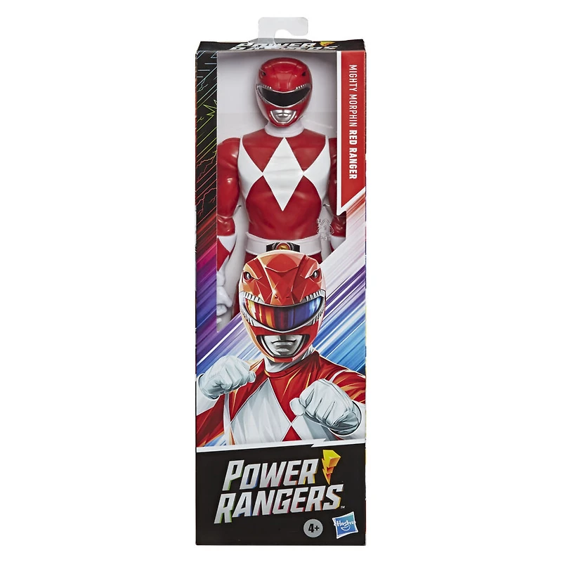 Power Rangers, figurine Mighty Morphin du Ranger rouge de 30 cm