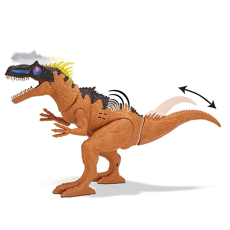 Dino Lumiere et son - 1 par commande, la couleur peut varier.