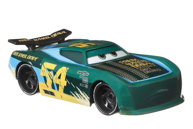 Herb Curbler et Michael Rotor du film "Les Bagnoles" de ​Disney/Pixar, coffret de 2, bolides de course jouets