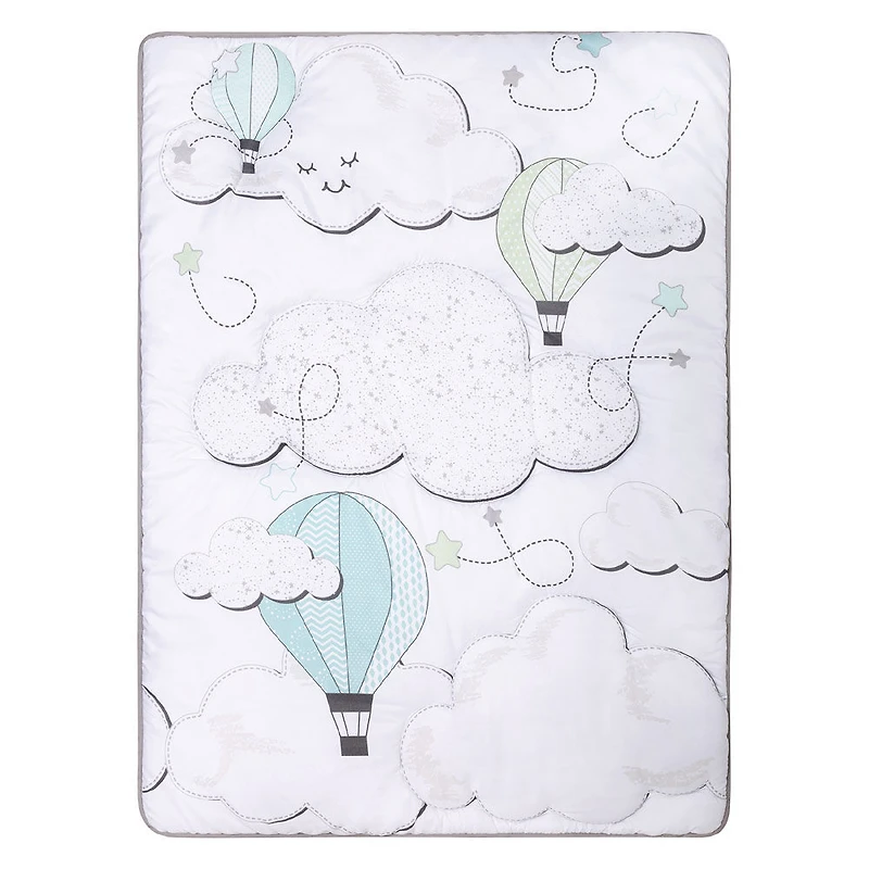 Ensemble De Literie 4 Pièces De Berceau Rêves Étoilés